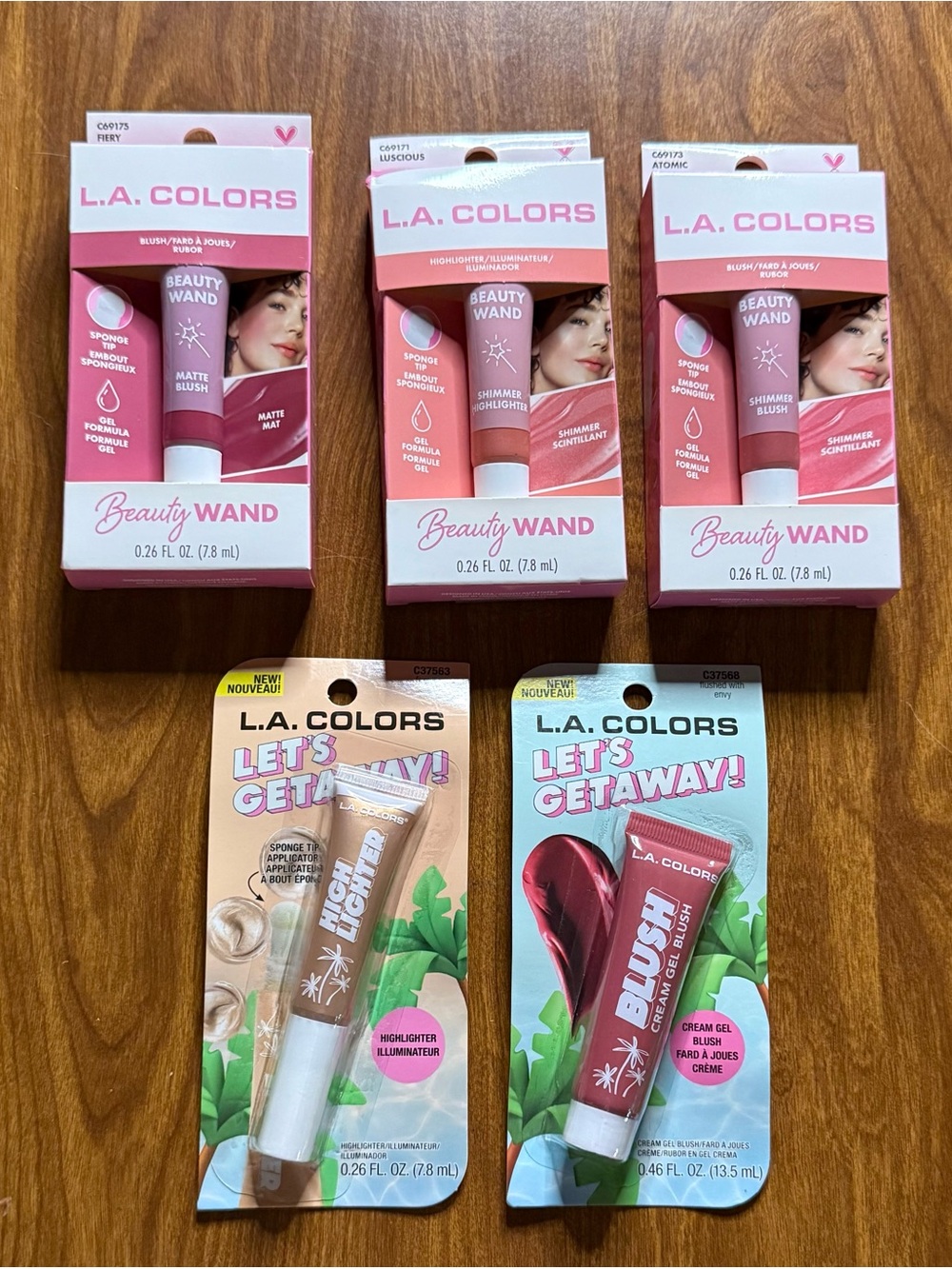 LA Colors Blush/Highlighter Bundle